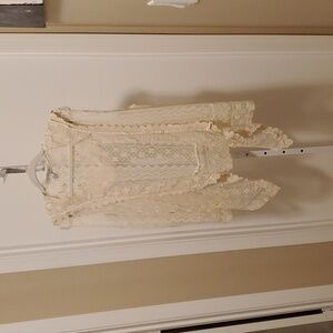 3. Tops - Late for Dinner hooded lace vest